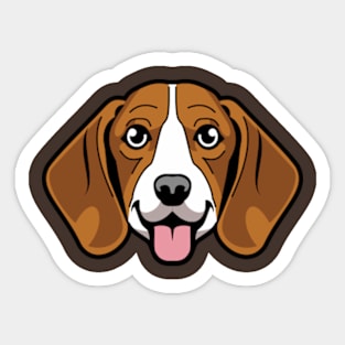 Beagle dog Sticker